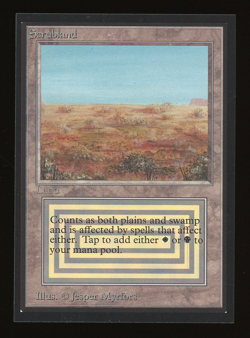 Scrubland - MTG International Collectors' Edition (CE/IE) - RareCo - Image 1