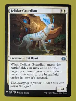 Felidar Guardian x1 Aether Revolt Mystery Booster 1x MTG Magic the Gathering - Image 1