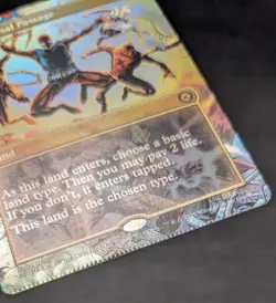 Multiversal Passage (Borderless) FOIL - MTG Magic Spiderman - Crimped [B] - Image 3