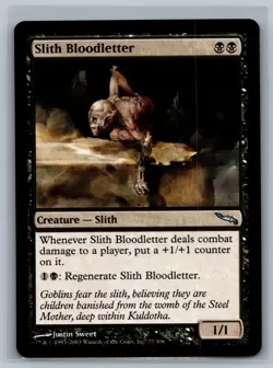 Magic The Gathering Mirrodin Slith Bloodletter #77/306 MTG TCG CCG - Image 1