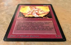 MTG Beta Fire Elemental Lightly Played - Magic the Gathering Beta edition - Image 3