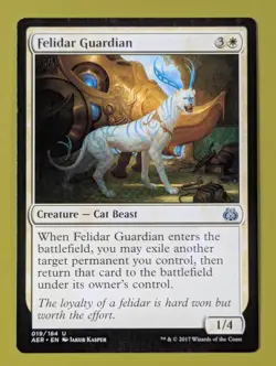 Felidar Guardian x1 Aether Revolt 1x MTG Magic the Gathering - Image 1