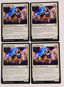 4x Starfighter Pilot MTG, Edge of Eternities, NM - Image 1