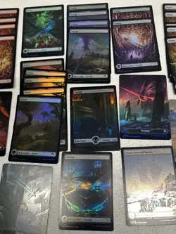 MTG 69 Full Art Basic Lands lot most Foil Magic the Gathering - Image 4