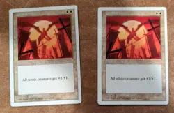 Magic The Gathering MTG CRUSADES Fifth Edition x2 - Image 1