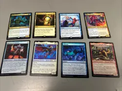 Mtg Magic Spider-Man Lot Of 8 Cards Rare - Image 1