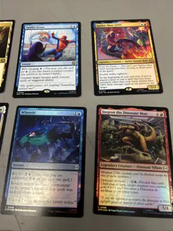 Mtg Magic Spider-Man Lot Of 8 Cards Rare - Image 3