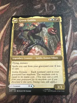 Norman Osborn - 0039 - Marvel's Spider-Man MTG - NM/M Ships Now - Image 2