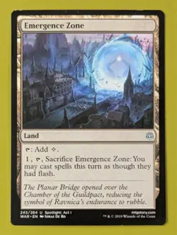 Emergence Zone x1 War of the Spark 1x Magic the Gathering MTG - Image 1