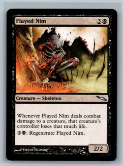 Magic The Gathering Mirrodin Flayed Nim #65/306 MTG TCG CCG - Image 1
