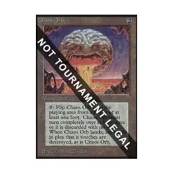 WOTC MtG Collector's Ed Chaos Orb (CE) (R) EX - Image 1