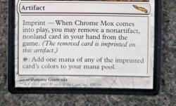 Chrome Mox Mirrodin MINT ZERO play MTG Magic The Gathering ZERO play.. (DS3D1K9) - Image 5