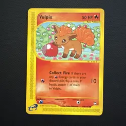 Vulpix 116/147 Aquapolis Pokemon S255 - Image 1