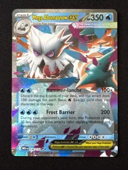 Mega Abomasnow Ex 36/132 Mega Evolution MEG -Near Mint- Pokemon TCG - Image 1
