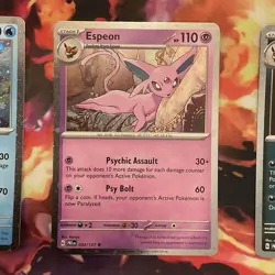 Pokemon TCG Prismatic Evolutions Costco Mini Tins Promo Cards (8 Cards Total) - Image 3