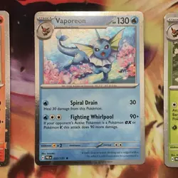 Pokemon TCG Prismatic Evolutions Costco Mini Tins Promo Cards (8 Cards Total) - Image 5