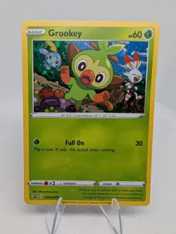 Grookey SWSH070 Promo Pokemon SWSH: Sword & Shield Promo Cards LP - Image 1