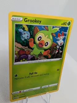 Grookey SWSH070 Promo Pokemon SWSH: Sword & Shield Promo Cards LP - Image 2