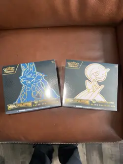 Pokemon Center Mega Evolution Gardevoir & Lucario ETB Elite Trainer Box Set of 2 - Image 1