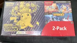 Pokemon TCG Surging Sparks ETB & Booster Bundle Costco 2-Pack - Image 1