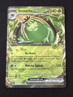 Sinistcha Ex 23/167 Twilight Masquerade TWM -Near Mint- Pokemon TCG - Image 1