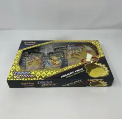 Pokemon TCG Crown Zenith Pikachu VMAX Factory Sealed Special Collection Box - Image 5