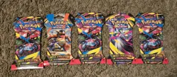 Brand New Mega Evolution Sleeved Booster Pack - Pokemon TCG - Lot of 5 packs - Image 1