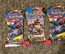 Brand New Mega Evolution Sleeved Booster Pack - Pokemon TCG - Lot of 5 packs - Image 2