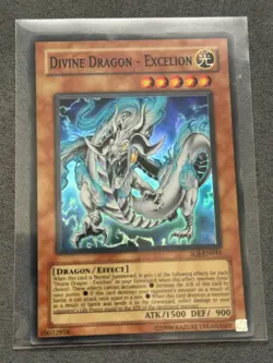 Yugioh Divine Dragon - Excelion SOI-EN033 Super Rare LP - Image 1