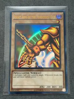 | Yugioh Right Arm of the Forbidden One LOB-122 Ultra Rare Legend Of DMG 🔥 | - Image 1