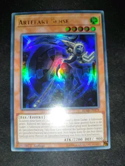 YuGiOh Artefakt Sense BLHR-DE078 Ultra Rare NM 1. Auflage - Image 1