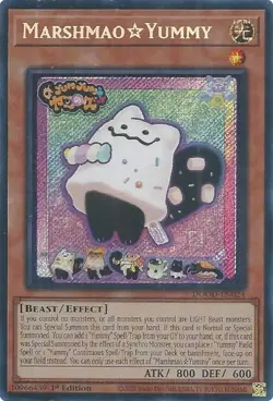 YUGIOH - Near Mint - MarshmaoYummy - DOOD-EN024 - Secret Rare - 1st Edition - Image 1