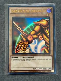 | Yugioh Right Arm of the Forbidden One LOB-122 Ultra Rare Legend Of DMG 🔥 | - Image 1