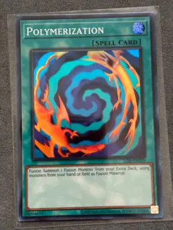 Yugioh - Polymerization - LOB-EN059 - Super Rare - 25th Anniversary - Fusion - Image 1