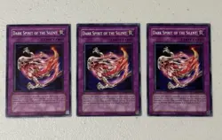 Yugioh TCG Retro Pack 2 Reprint Dark Spirit of the Silent x4 - Image 1