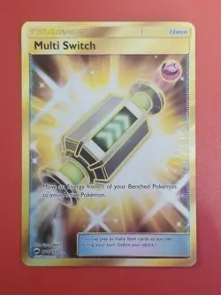 Multi Switch 164/147 -NM- Pack Fresh Secret Rare Burning Shadows Pokemon Card - Image 1