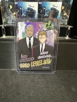 Mapniverse Solo Leveling Go Gunhee Woo Jinchul Alt Art Parallel SR SL1E-082 Card - Image 1