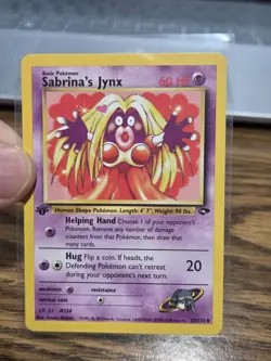 SABRINA’S JYNX Pokemon Card - 1st Edition - Gym Challenge - 57/132 - Mint - Image 1