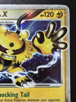 Electivire LV.X 121/123 D&P Mysterious Treasures Pokemon Card Holo Foil Rare MP - Image 4
