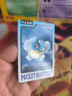 Pokemon Karte Card japanese carddass Pocket monsters 1997 Squirtle Schiggy Ex-NM - Image 5