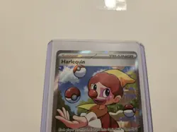 Harlequin 163/086 White Flare English Ultra Rare Pokemon Card MINT w/ Toploader - Image 2