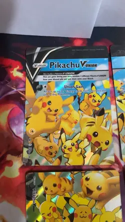 Pikachu V-Union - SWSH139-142 - Pokemon TCG: Celebrations Promo 4 Card Set - Image 2
