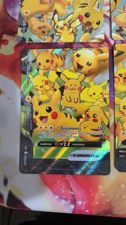 Pikachu V-Union - SWSH139-142 - Pokemon TCG: Celebrations Promo 4 Card Set - Image 3