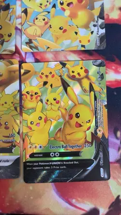 Pikachu V-Union - SWSH139-142 - Pokemon TCG: Celebrations Promo 4 Card Set - Image 5