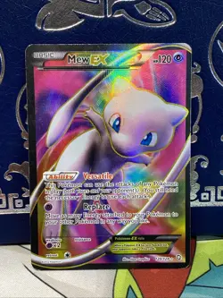 Pokemon TCG Cards Dragons Exalted Mew EX 120/124 Ultra Rare MP - Image 1