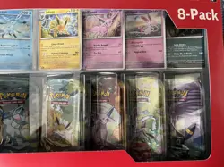Pokemon TCG Prismatic Evolutions Costco 8 Mini-Tin Bundle w/ Promo Cards NEW - Image 4