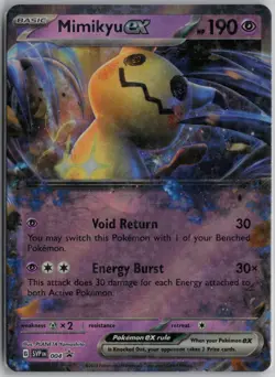 Mimikyu ex - Promo SV: Scarlet & Violet Promo Cards 004 NM - Image 1