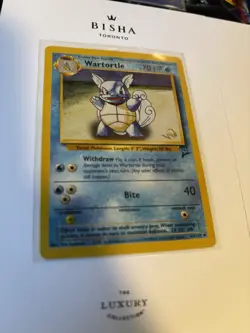 3 Pokemon Promo cards Wotc Stamped Wartortle Vulpix Pokepark Rayquaza TCG - Image 4
