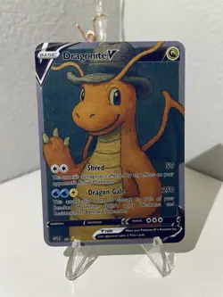 Dragonite With Grey Felt Hat Pokemon NTCG Card - Van Gogh Art - Image 1