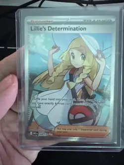 Pokemon TCG Mega Evolution Lillie’s Determination Full Art Trainer Card 169/132 - Image 1
